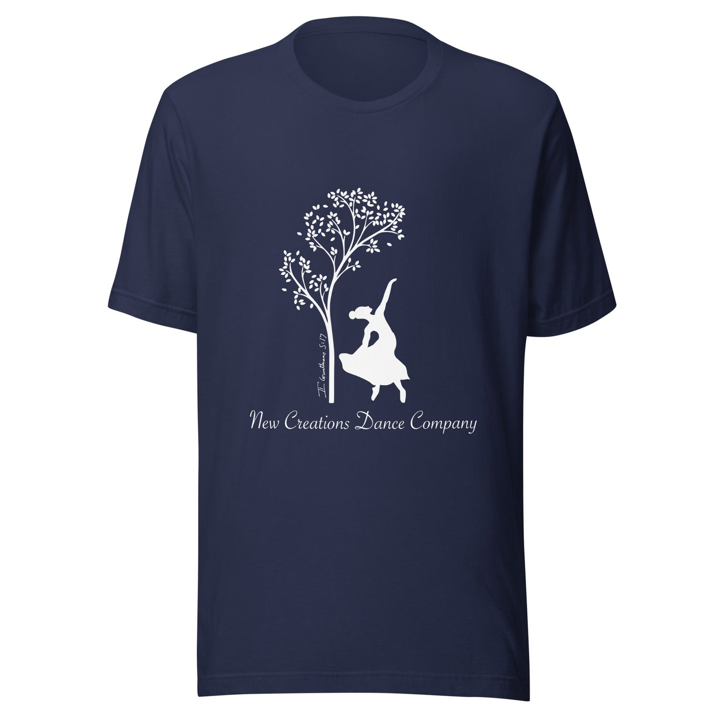 Performance | T-Shirt | New Creations Dance Company | Alt Logo