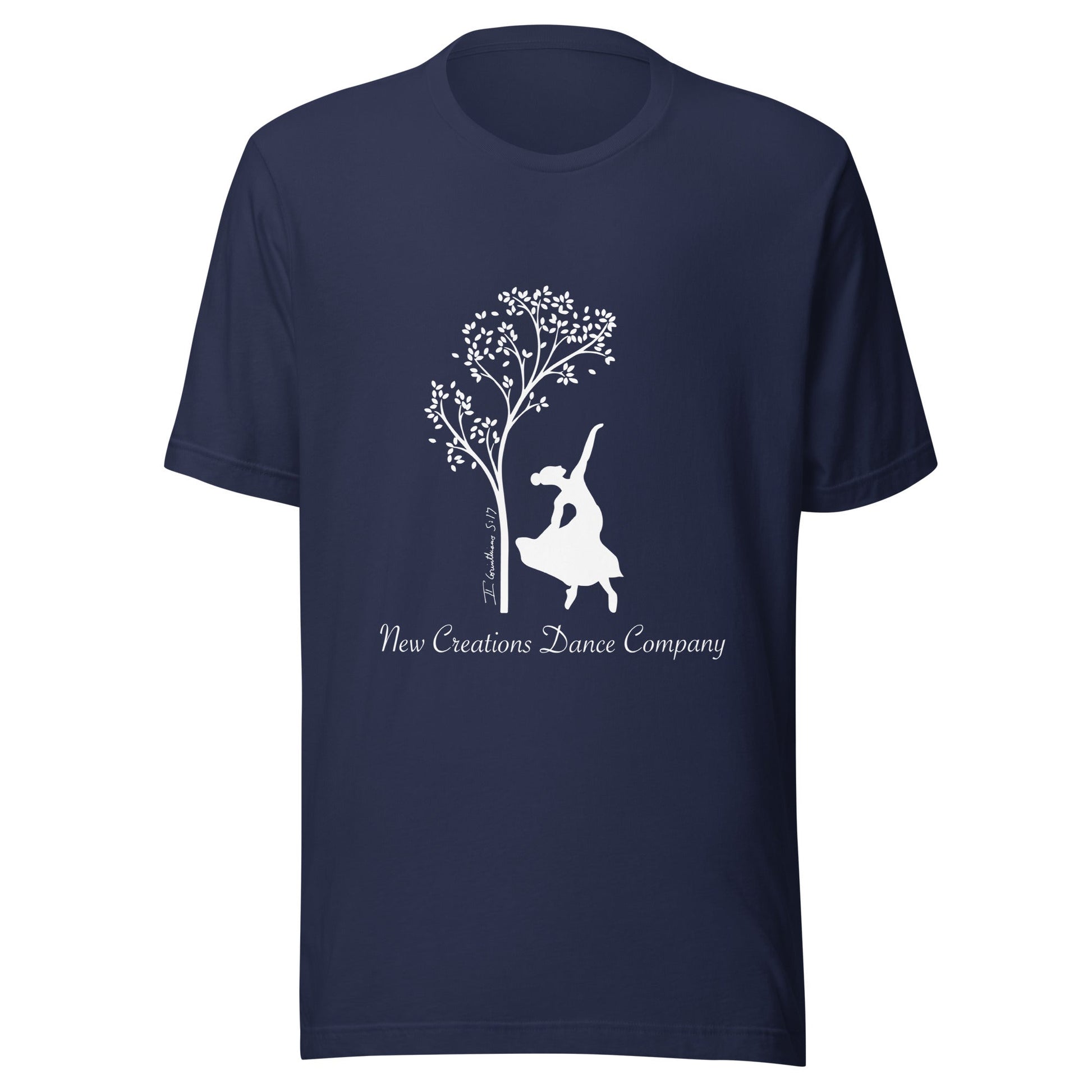Performance | T-Shirt | New Creations Dance Company | Alt Logo