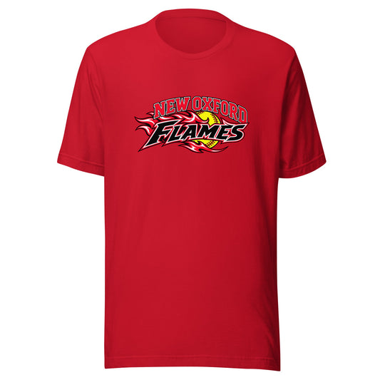 Performance | T-Shirt | New Oxford Girls Softball Association | Crest Logo