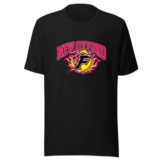 Performance | T-Shirt | New Oxford Girls Softball Association | Vanguard Logo