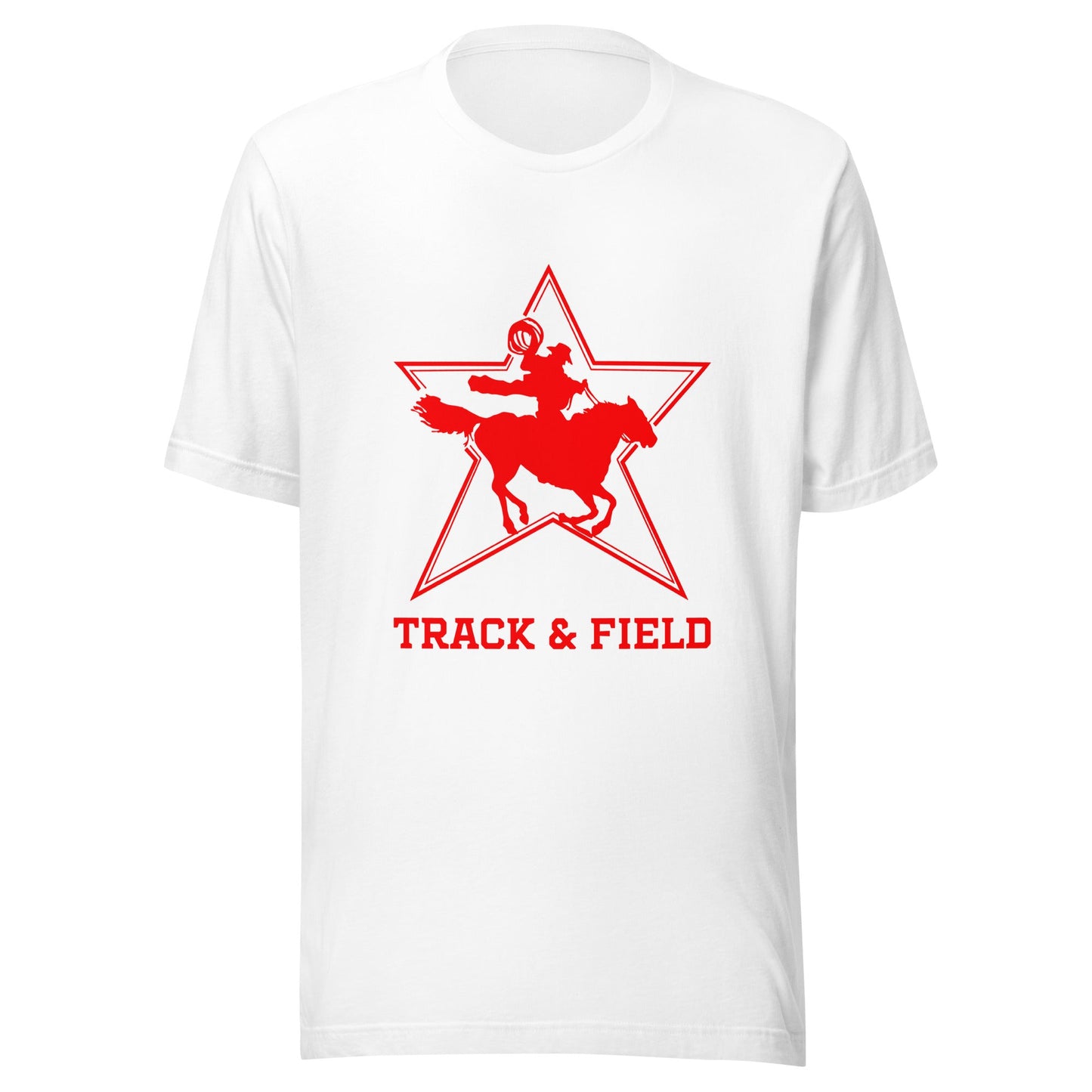Performance | T-Shirt | North Lake Track and Field | Cowboy T&F Logo