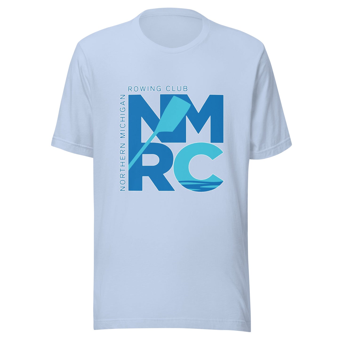 Performance | T-Shirt | Northern Michigan Rowing | Modern Script Logo