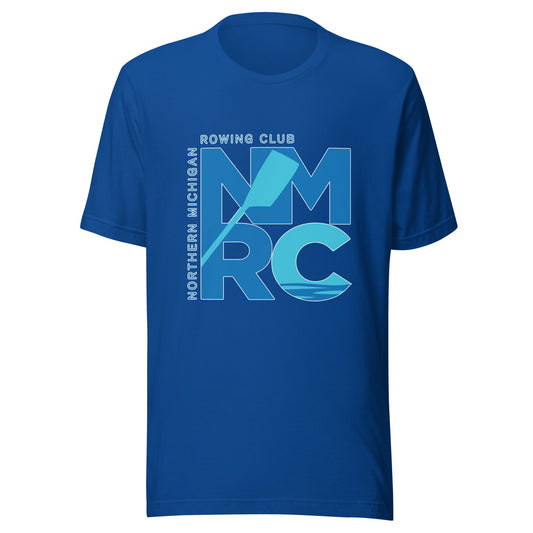 Performance | T-Shirt | Northern Michigan Rowing | Modern Script Logo
