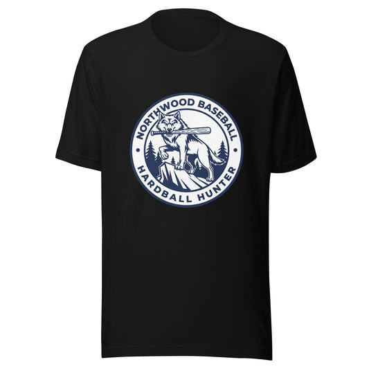 Performance | T-Shirt | Northwood High School Baseball | Badge Logo
