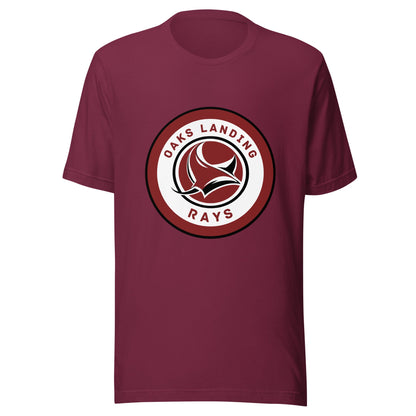Performance | T-Shirt | OAKS LANDING RAYS | Badge Logo