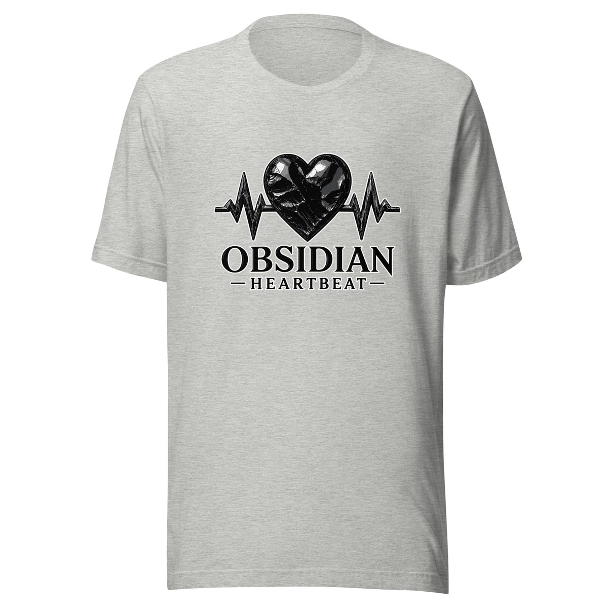 Performance | T-Shirt | Obsidian Heartbeat | Pulse Athletics Logo