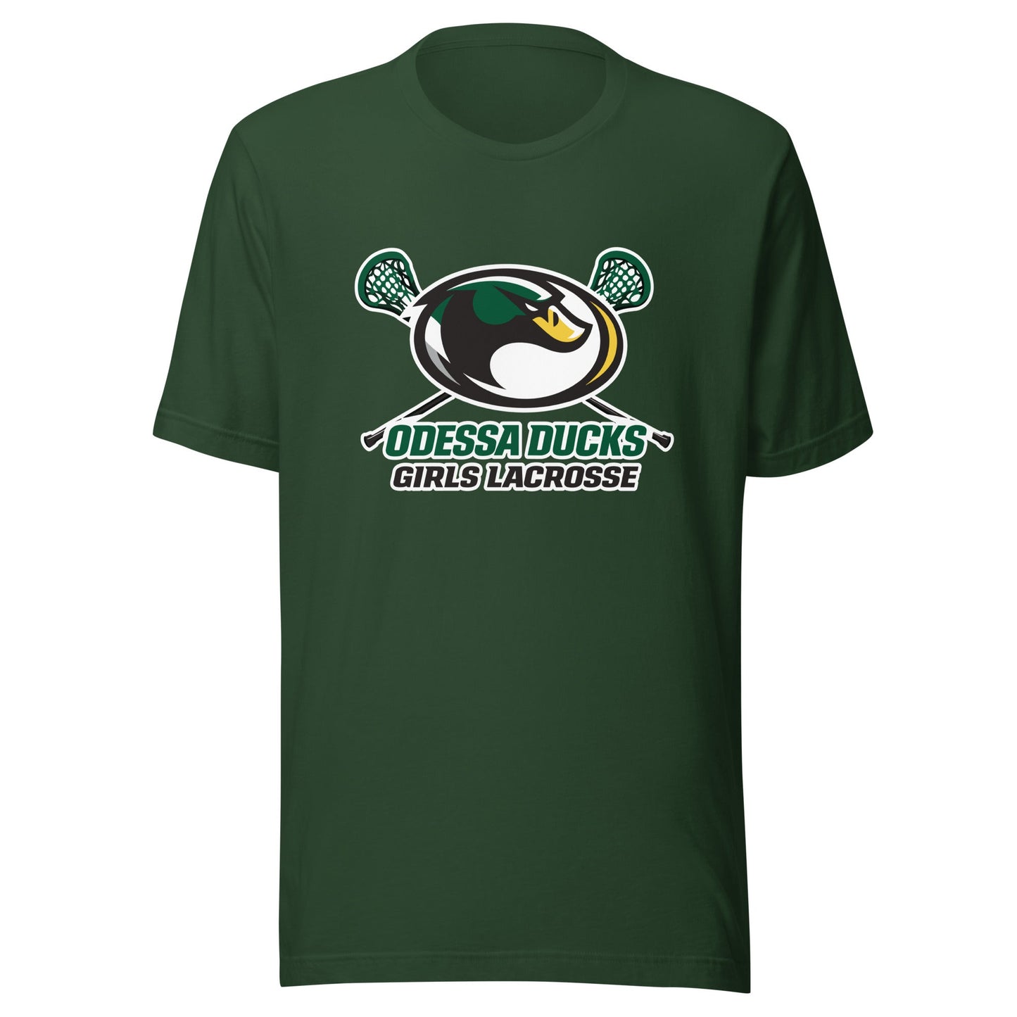 Performance | T-Shirt | Odessa Girls Lacrosse | Duck Sticks Logo