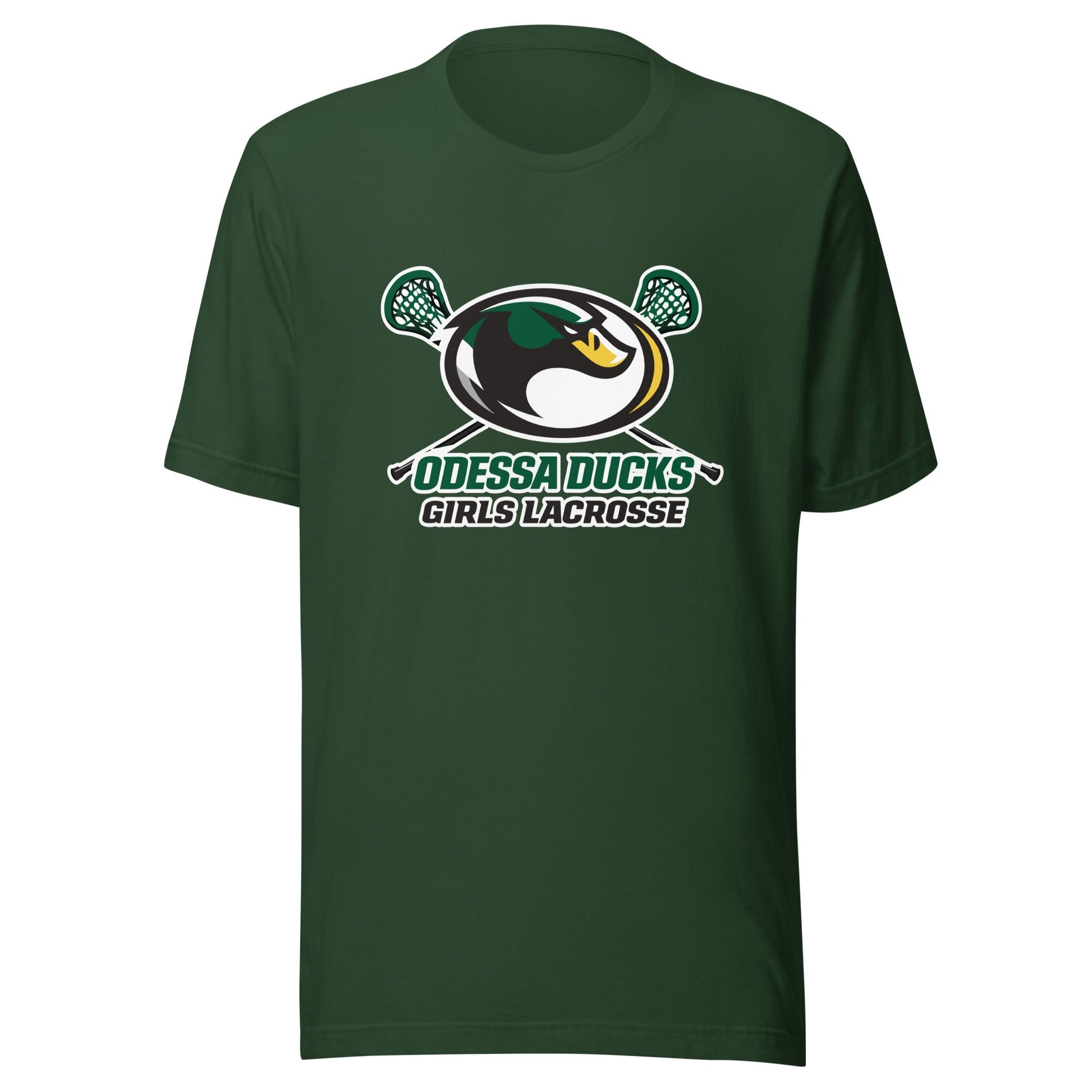 Performance | T-Shirt | Odessa Girls Lacrosse | Duck Sticks Logo