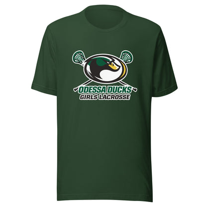 Performance | T-Shirt | Odessa Girls Lacrosse | Duck Sticks Logo