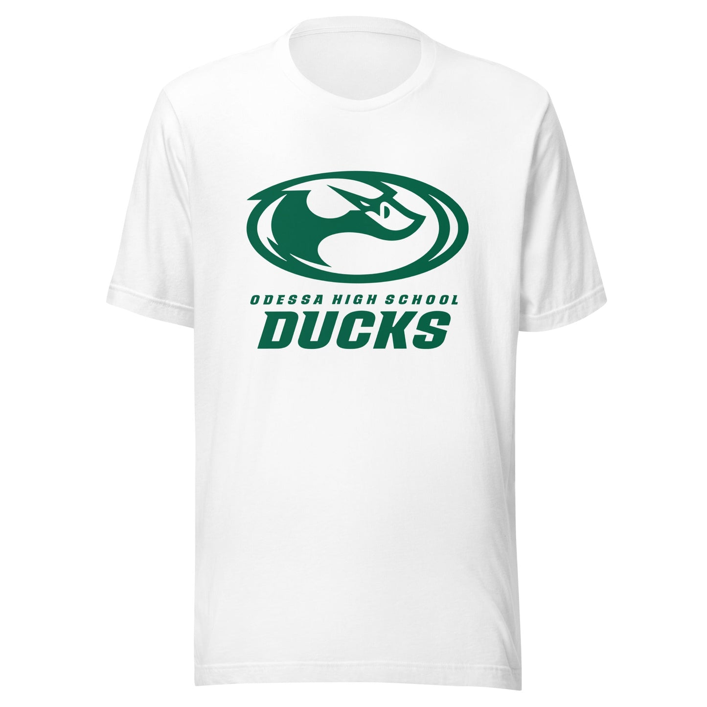 Performance | T-Shirt | Odessa Girls Lacrosse | Ducks Green Logo