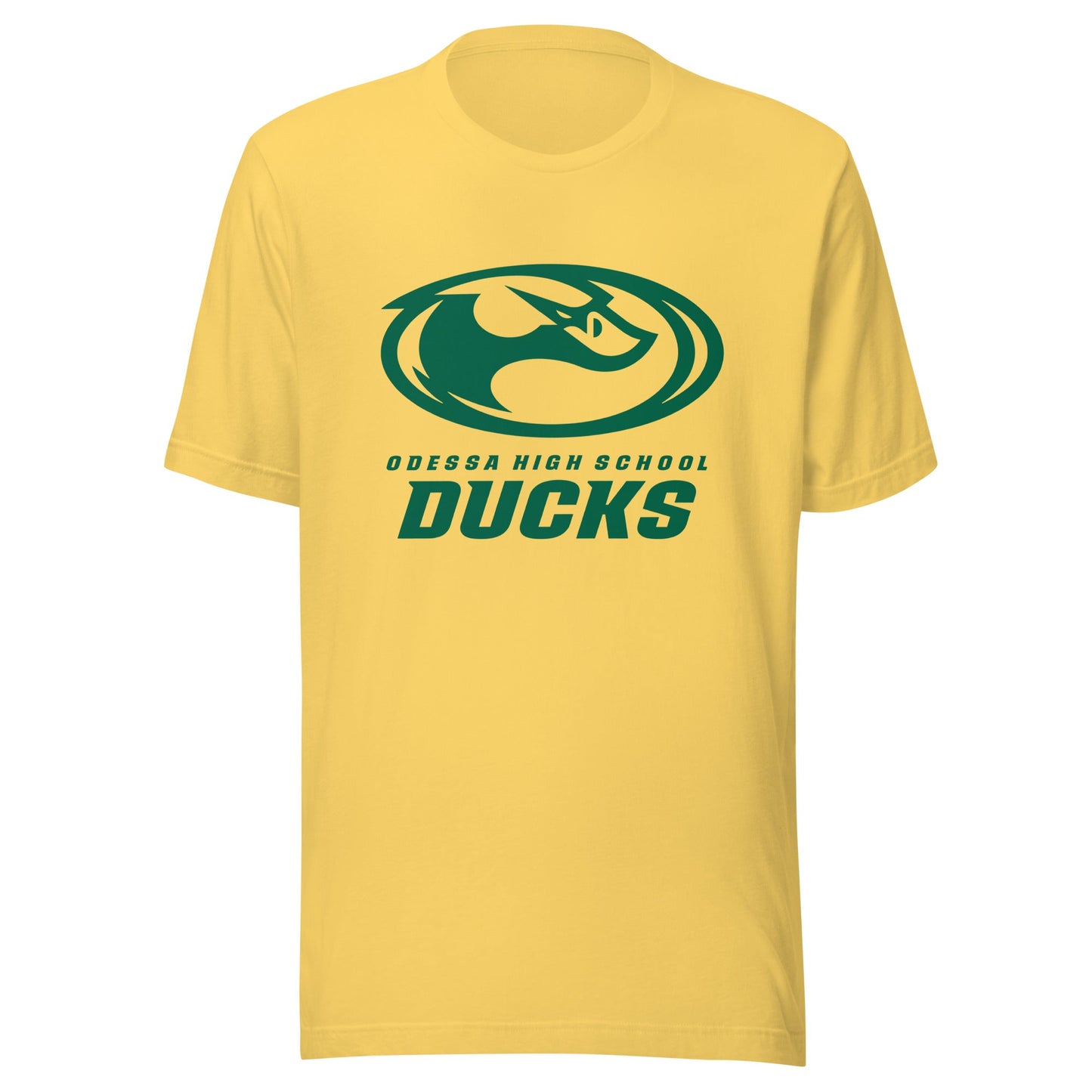 Performance | T-Shirt | Odessa Girls Lacrosse | Ducks Green Logo