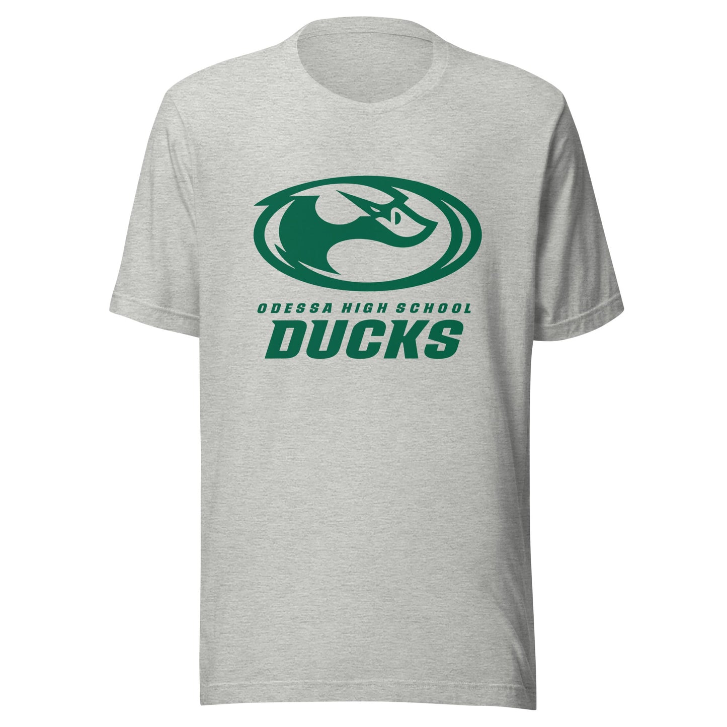 Performance | T-Shirt | Odessa Girls Lacrosse | Ducks Green Logo