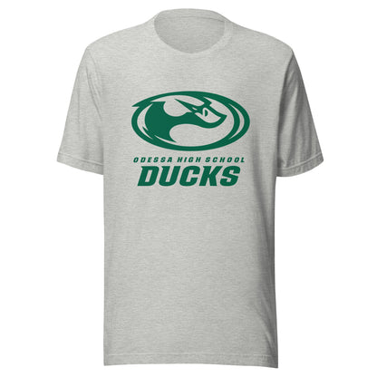 Performance | T-Shirt | Odessa Girls Lacrosse | Ducks Green Logo