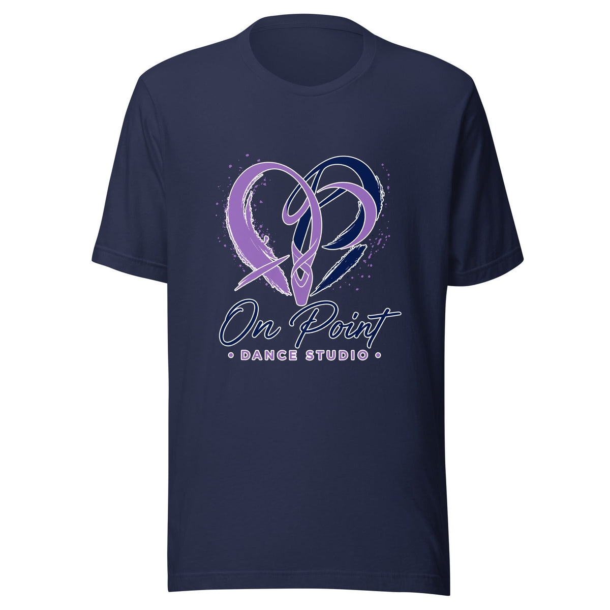Performance | T-Shirt | On Point Dance Studio | Crest Logo