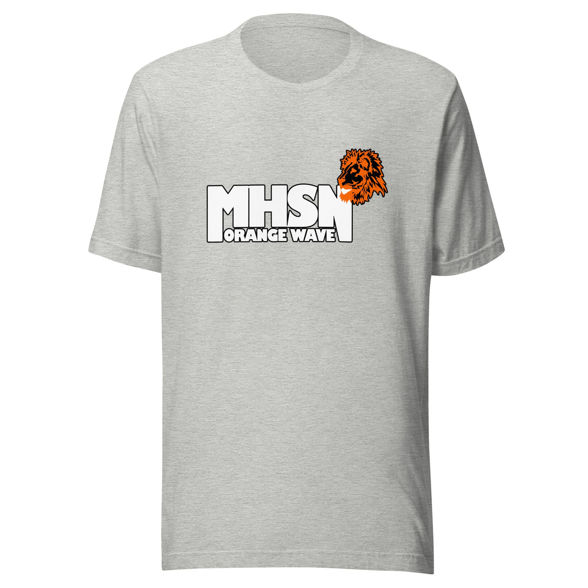 Performance | T-Shirt | Orange Wave Marching Band | Crest Logo