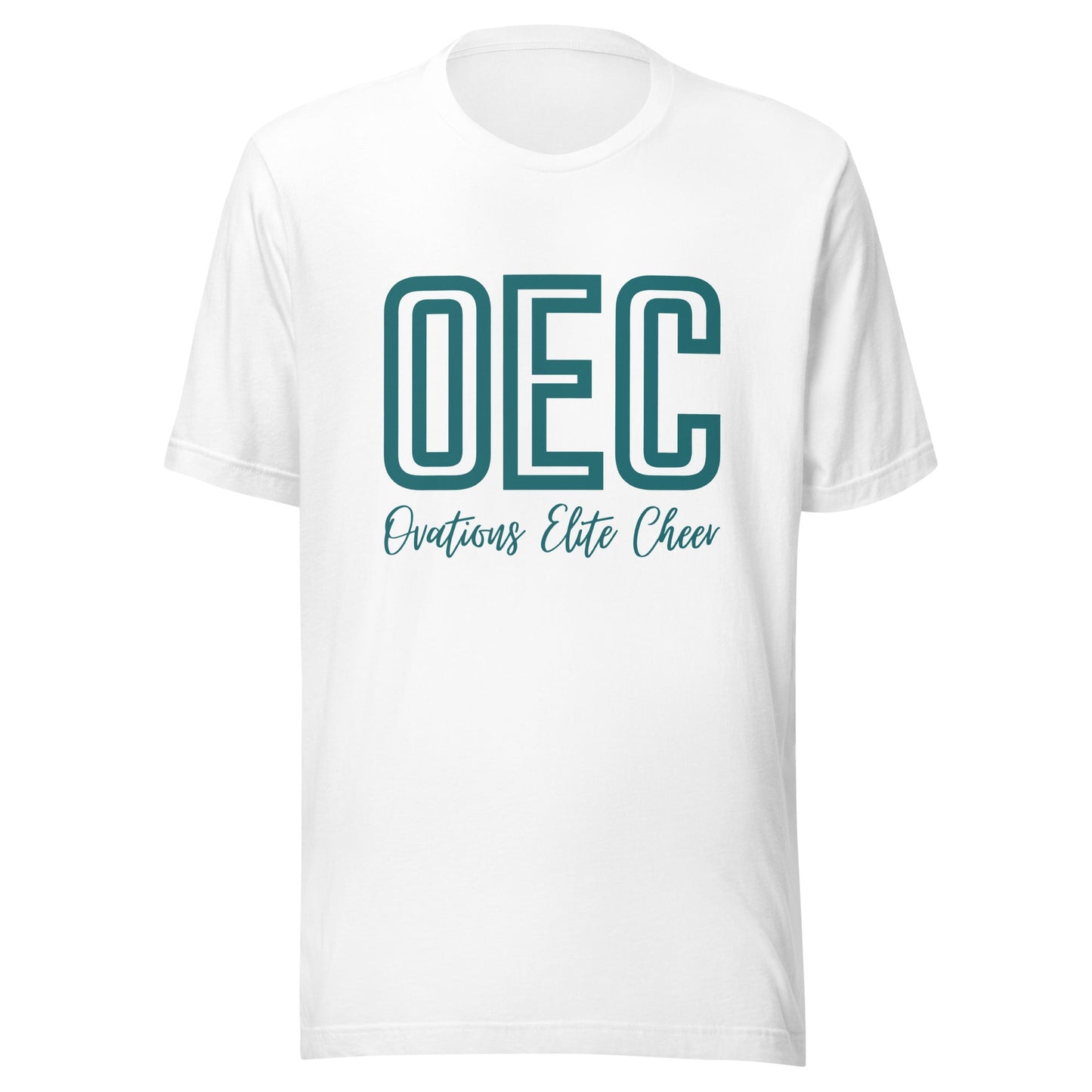 Performance | T-Shirt | Ovations Elite Cheer | Script Logo