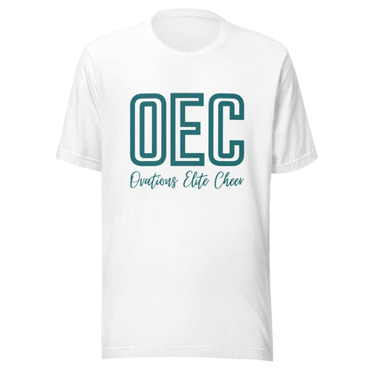 Performance | T-Shirt | Ovations Elite Cheer | Script Logo