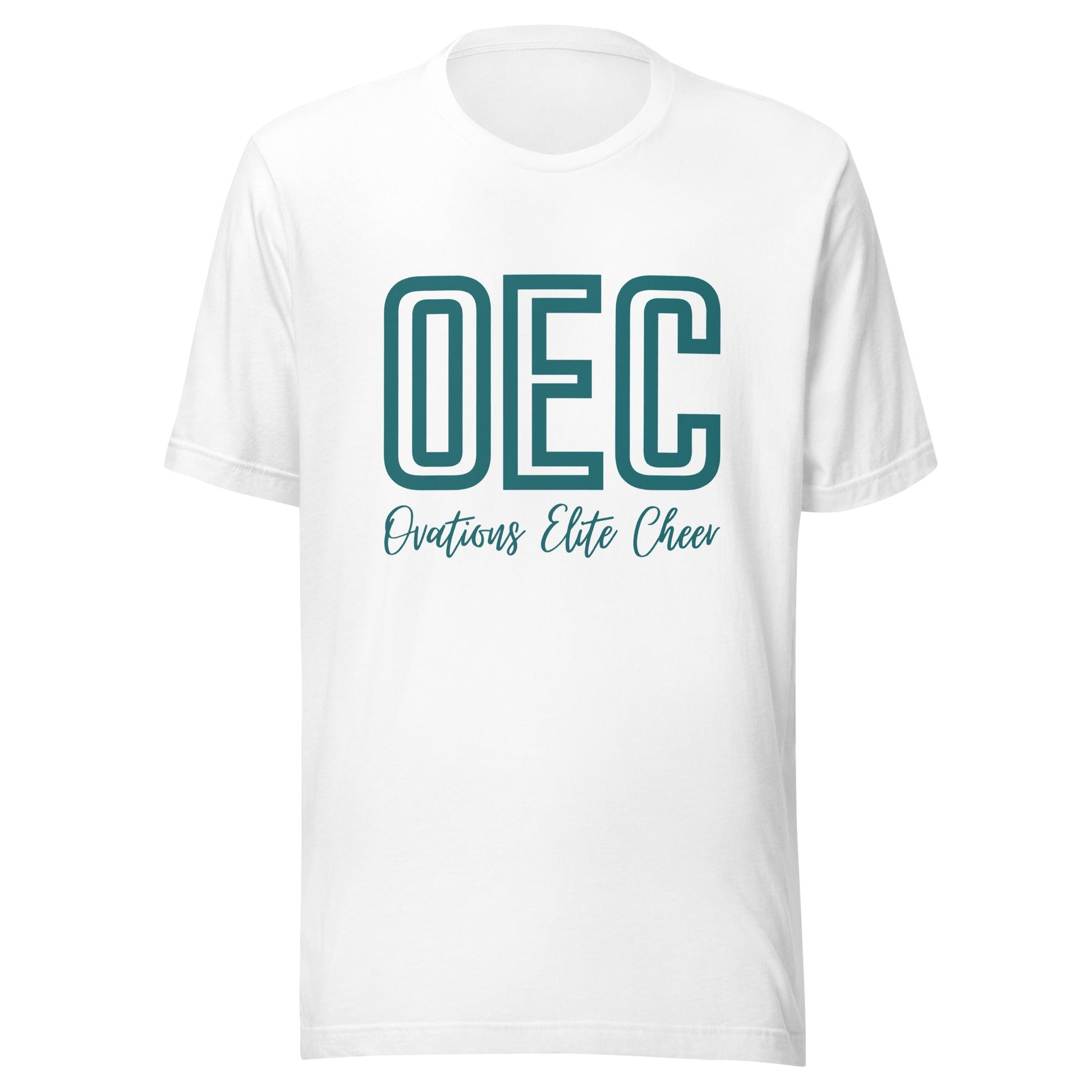 Performance | T-Shirt | Ovations Elite Cheer | Script Logo