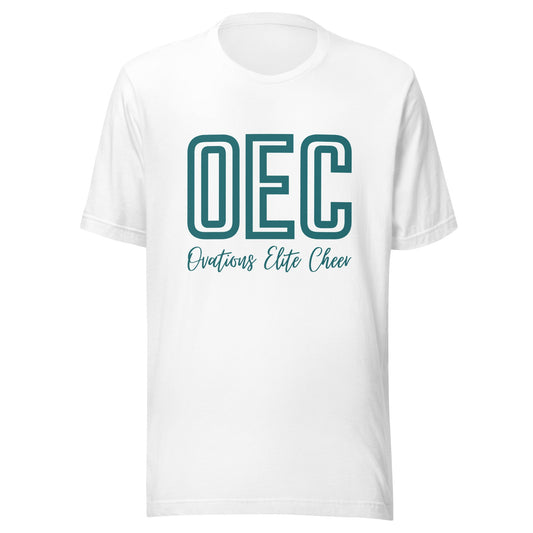Performance | T-Shirt | Ovations Elite Cheer | Script Logo