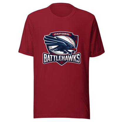 Performance | T-Shirt | Oxford Battlehawks 13U | Badge Logo