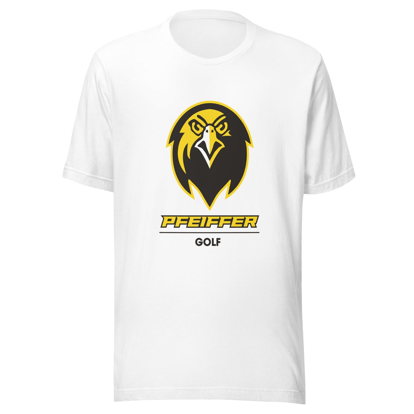 Performance | T-Shirt | Pfeiffer University Golf | Falcon Logo