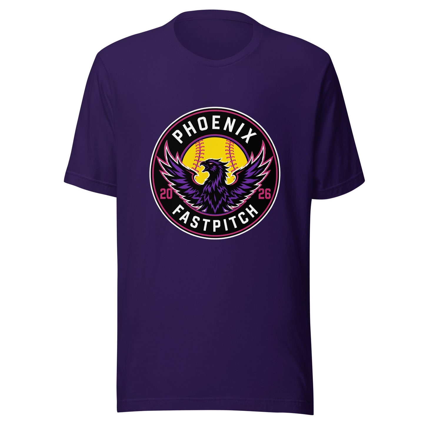 Performance | T-Shirt | Phoenix Fastpitch | Badge Logo