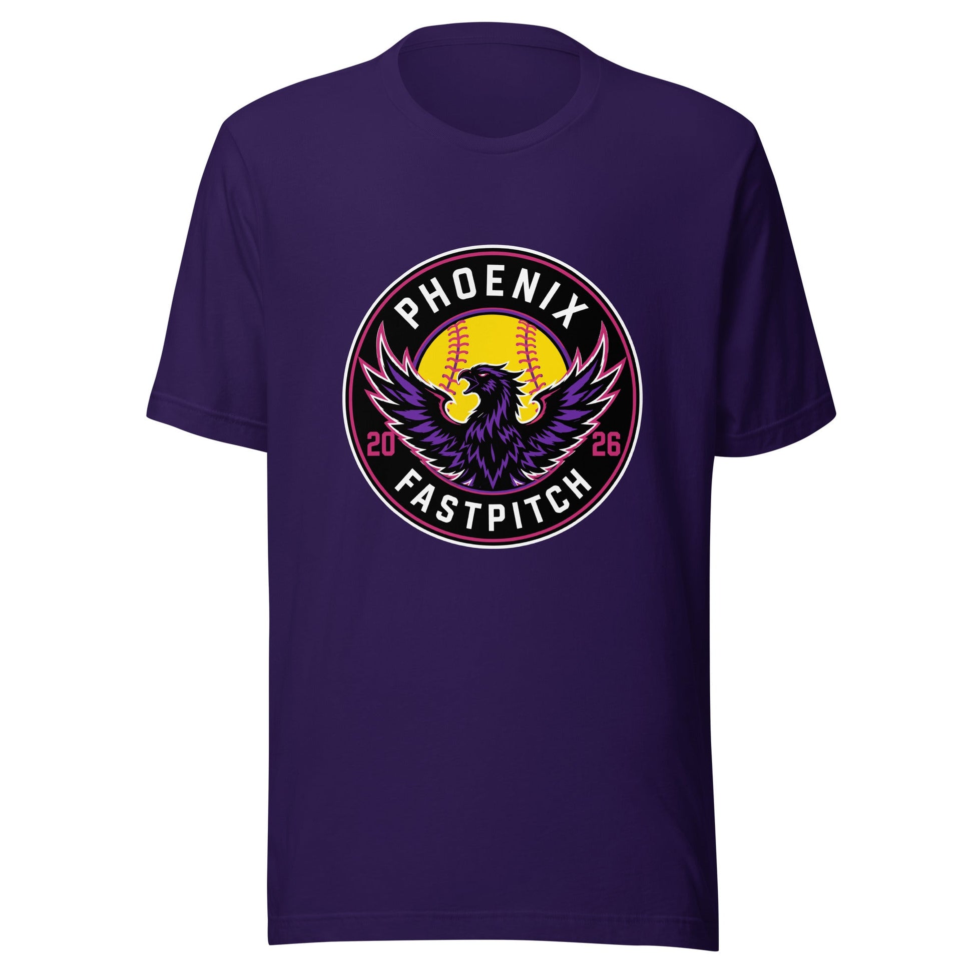 Performance | T-Shirt | Phoenix Fastpitch | Badge Logo