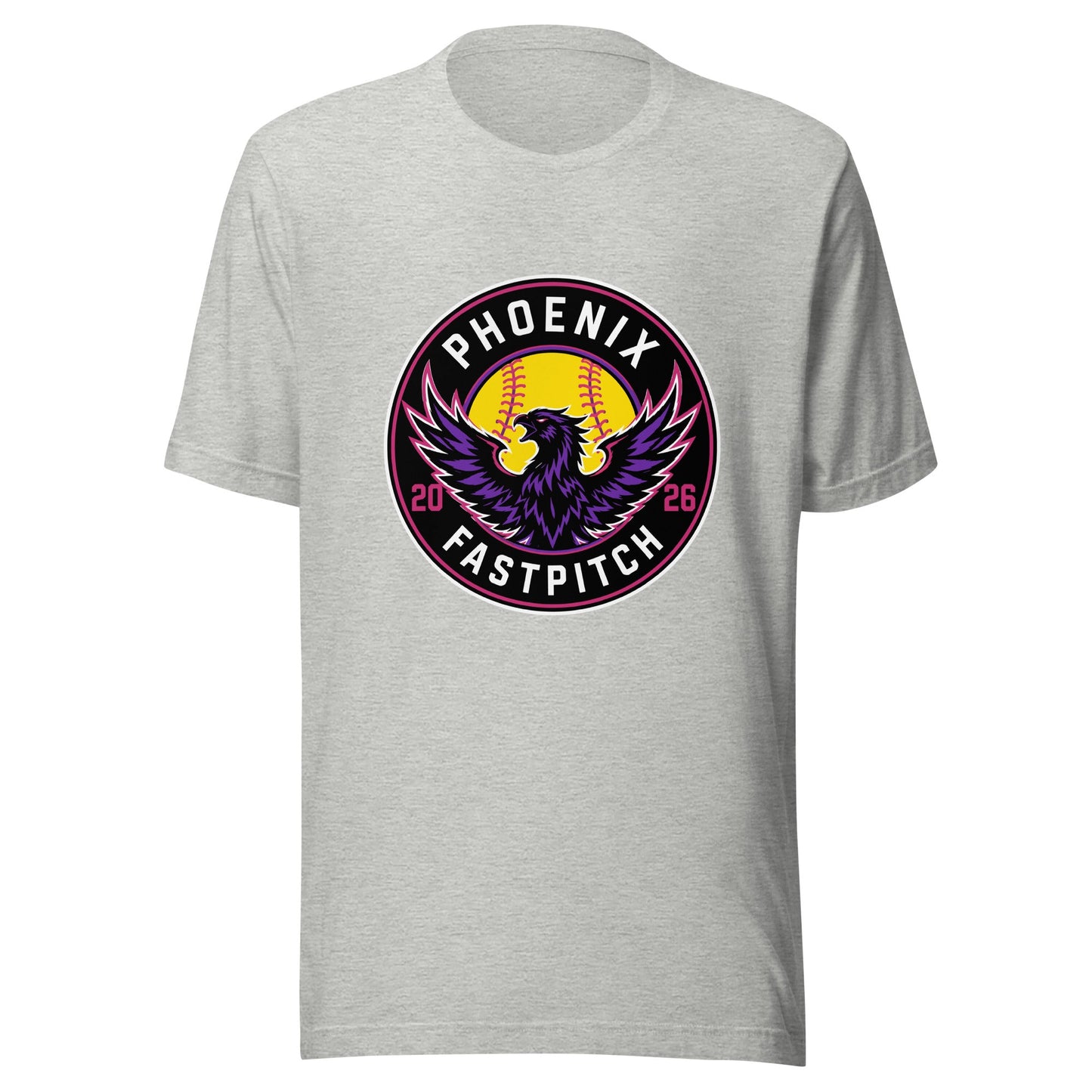 Performance | T-Shirt | Phoenix Fastpitch | Badge Logo