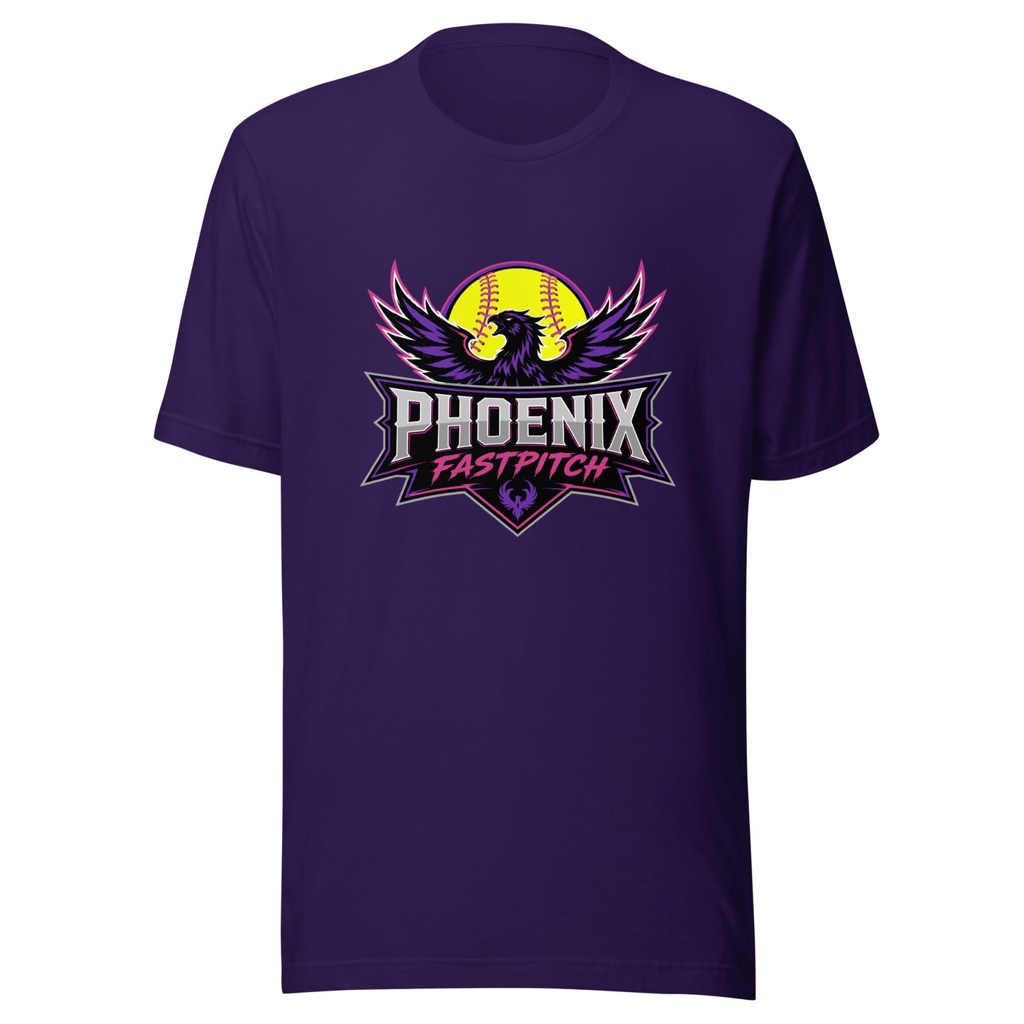 Performance | T-Shirt | Phoenix Fastpitch | Emblem Logo