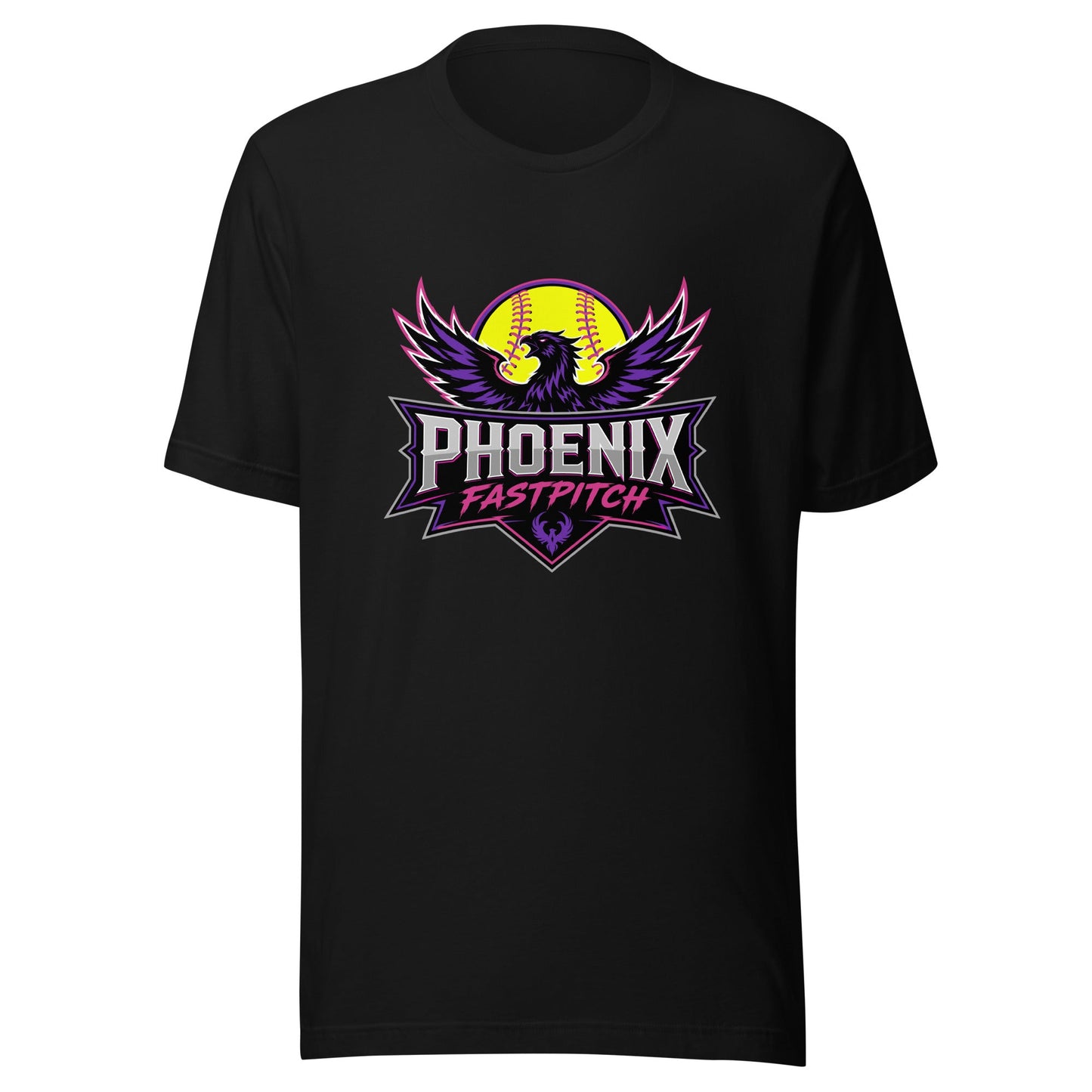 Performance | T-Shirt | Phoenix Fastpitch | Emblem Logo