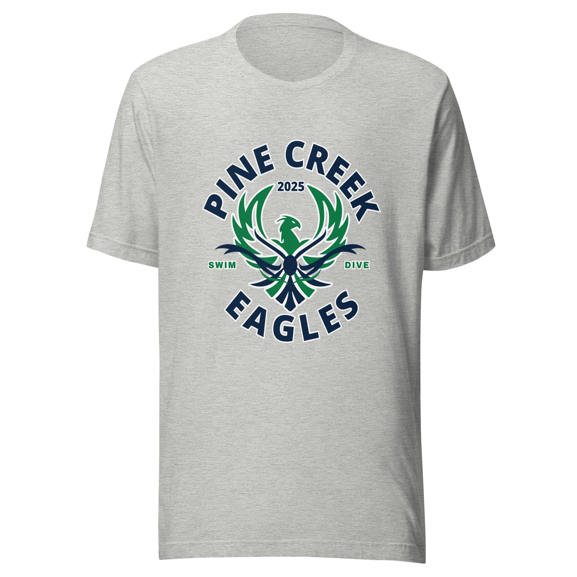 Performance | T-Shirt | PINE CREEK SWIM & DIVE | Swim & Dive Logo