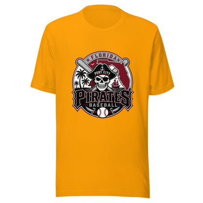 Performance | T-Shirt | Port City Pirates | Emblem Logo
