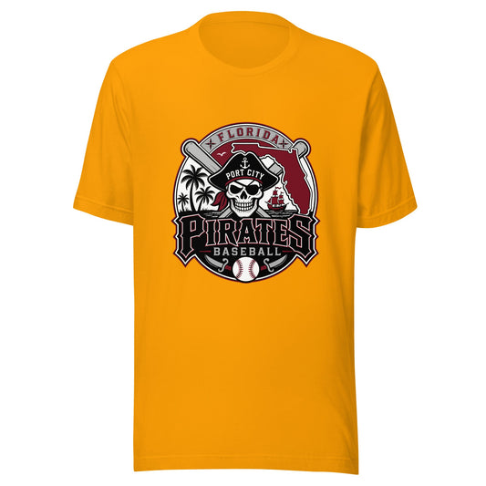 Performance | T-Shirt | Port City Pirates | Emblem Logo