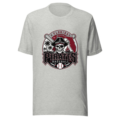 Performance | T-Shirt | Port City Pirates | Emblem Logo