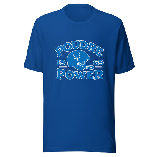Performance | T-Shirt | Poudre Football | Crest Logo