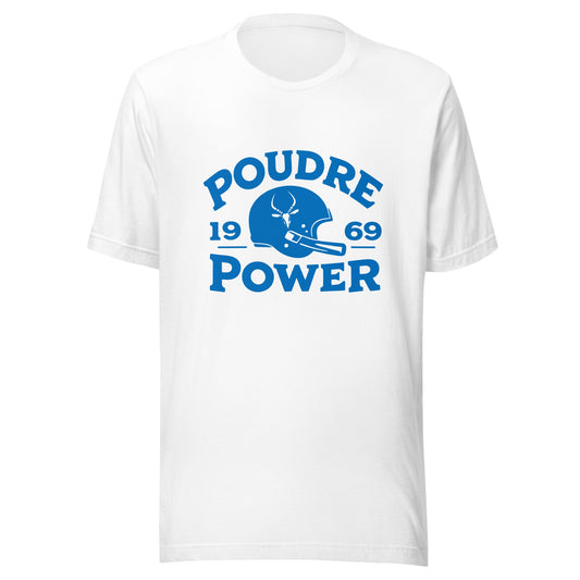 Performance | T-Shirt | Poudre Football | Crest Logo