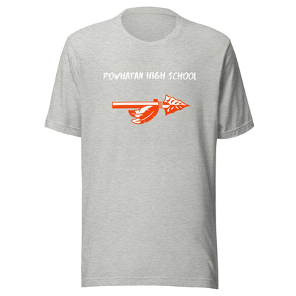 Performance | T-Shirt | Powhatan lacrosse | Arrowhead Logo