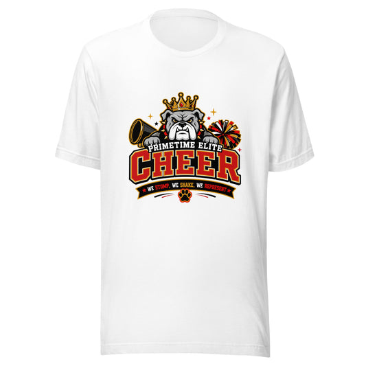 Performance | T-Shirt | PTE Bulldog Cheer | Crest Logo