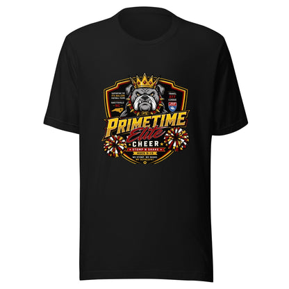 Performance | T-Shirt | PTE Bulldog Cheer | Shield Logo