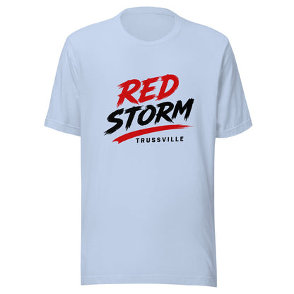 Performance | T-Shirt | Red Storm | Modern Script Logo