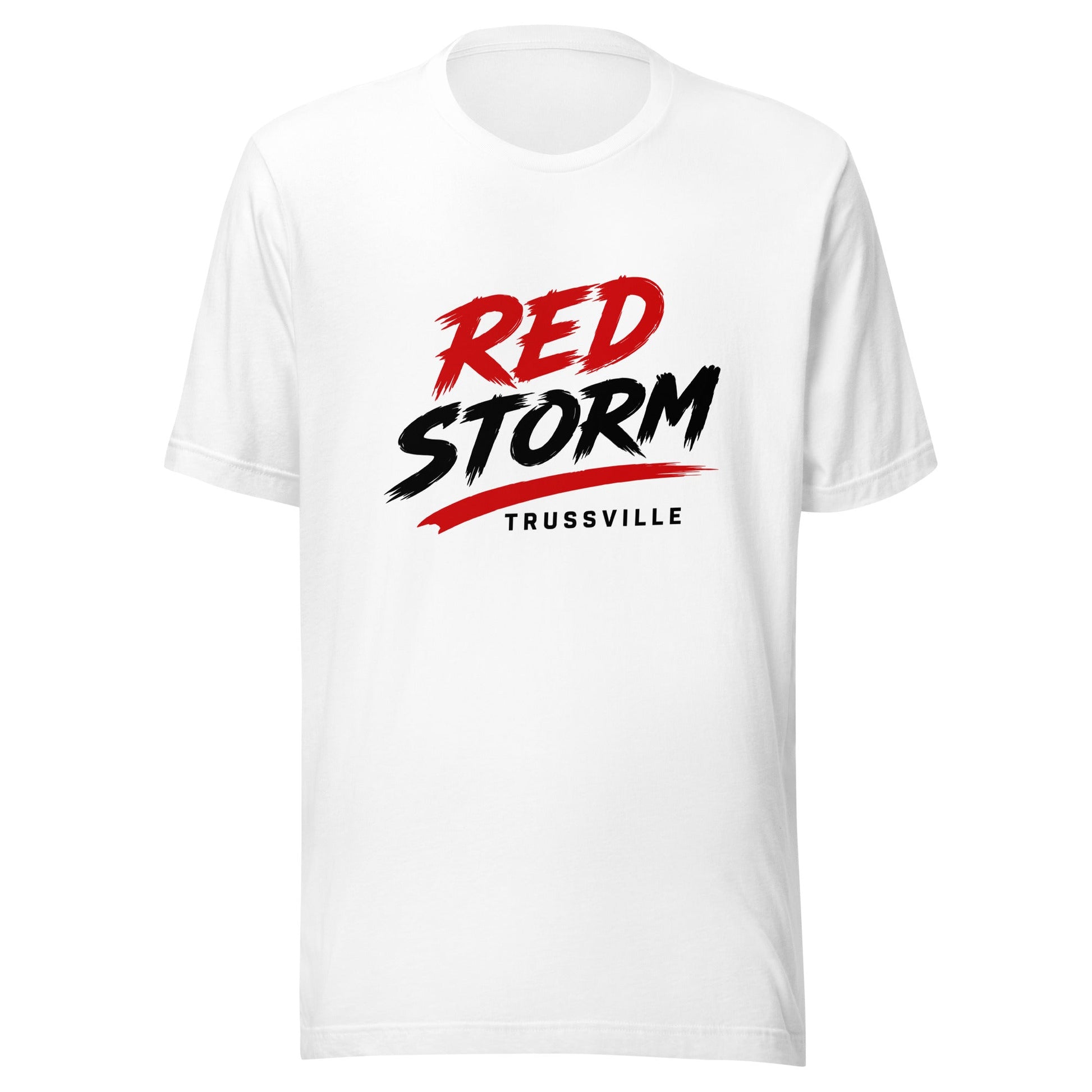 Performance | T-Shirt | Red Storm | Modern Script Logo