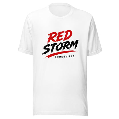 Performance | T-Shirt | Red Storm | Modern Script Logo