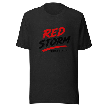 Performance | T-Shirt | Red Storm | Modern Script Logo