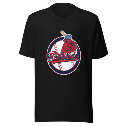 Performance | T-Shirt | Redbirds | Vintage Badge Logo