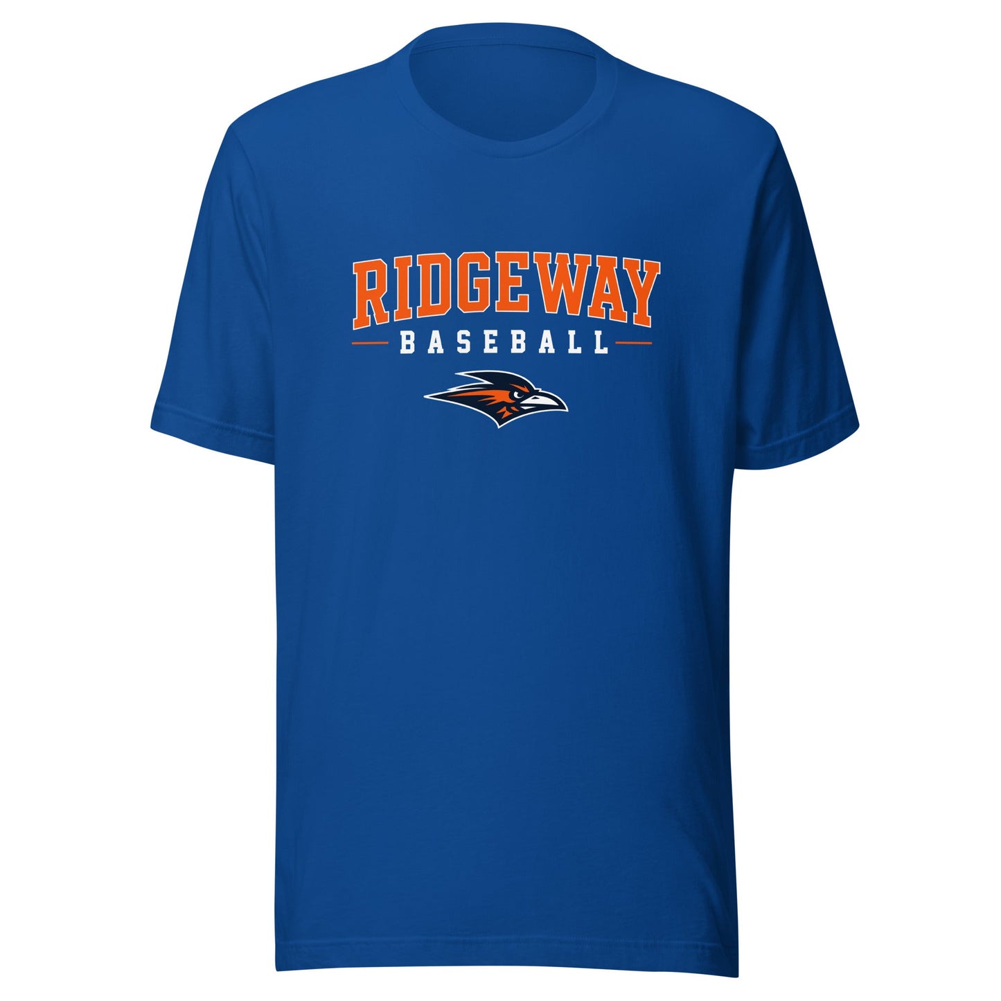 Performance | T-Shirt | Ridgeway High School Baseball | Emblem Logo