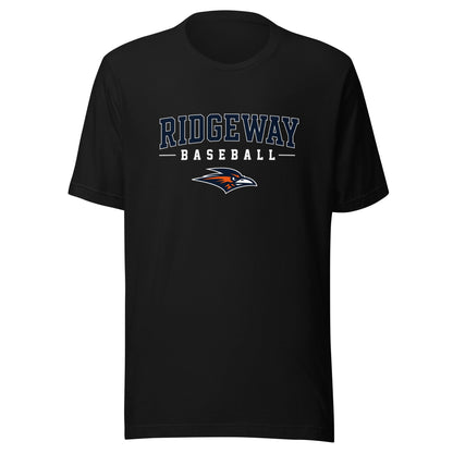Performance | T-Shirt | Ridgeway High School Baseball | Modern Script Logo