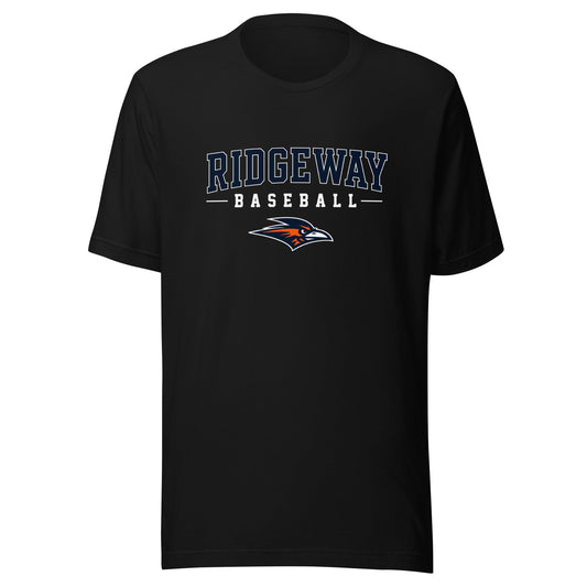 Performance | T-Shirt | Ridgeway High School Baseball | Modern Script Logo