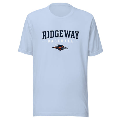 Performance | T-Shirt | Ridgeway High School Baseball | Modern Script Logo
