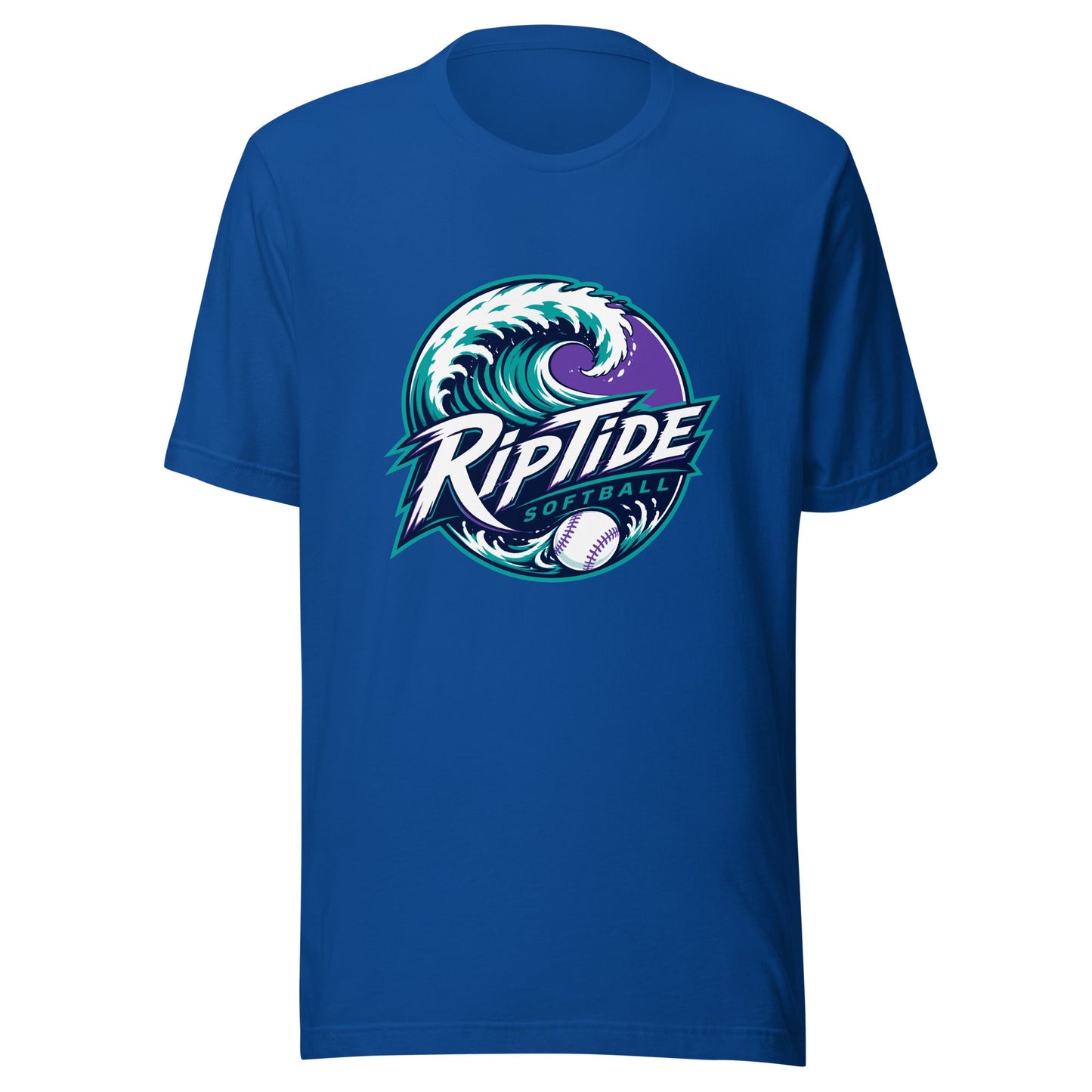 Performance | T-Shirt | RipTide Softball | Emblem Logo