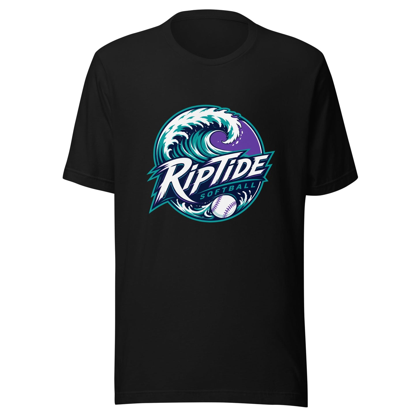 Performance | T-Shirt | RipTide Softball | Emblem Logo